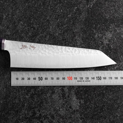Bunka VG-10 Tsuchime Oval Purple Handle 180mm