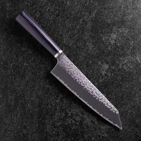 Bunka VG-10 Tsuchime Oval Purple Handle 180mm