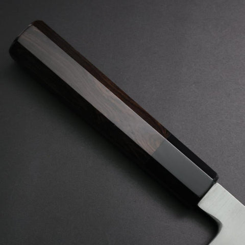Bunka White Steel #2 Bokashi Buffalo Ebony Handle 165mm