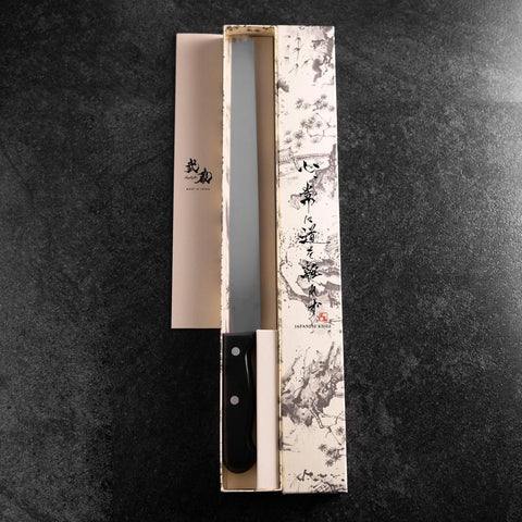 Cake knife Molybdenum Polished Western Handle 300mm