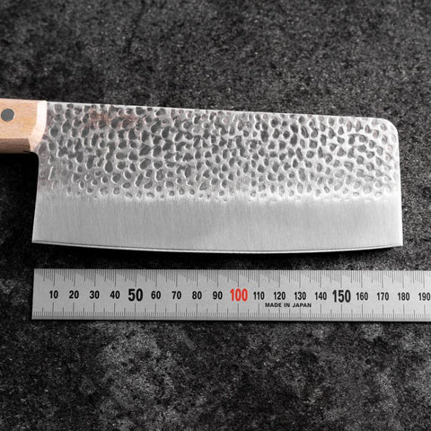 Chinese Cleaver AUS-6 Tsuchime Western Handle 180mm