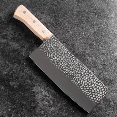 Chinese Cleaver AUS-6 Tsuchime Western Handle 180mm