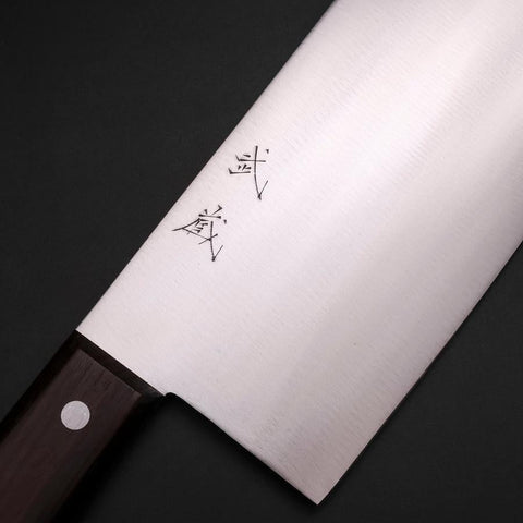 Chinese Cleaver SK Steel Polished Cherry Handle 220mm