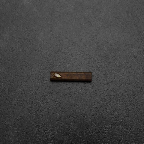 Chopstick Rest – Shell-Inlaid Sakura Brown