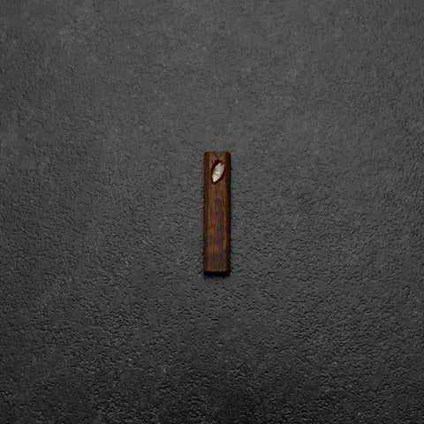 Chopstick Rest – Shell-Inlaid Sakura Brown