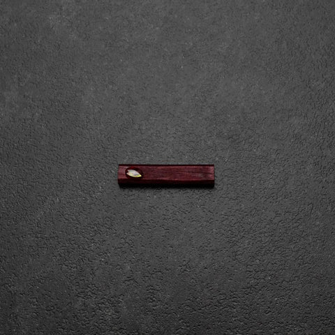 Chopstick Rest – Shell-Inlaid Sakura Red