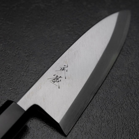 Deba Blue Steel #1 Kasumi Buffalo Teak Handle 135mm