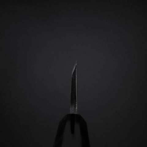 Deba Blue Steel #2 Kurouchi Chokin Dragon Buffalo Ebony Handle 150mm
