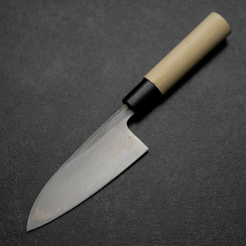Deba Blue Steel #2 Kurouchi Magnolia Handle 120mm