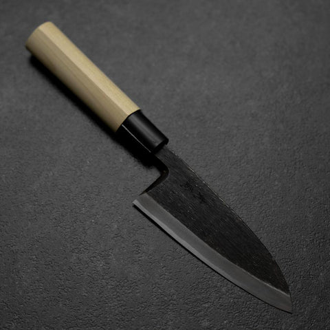 Deba Blue Steel #2 Kurouchi Magnolia Handle 120mm