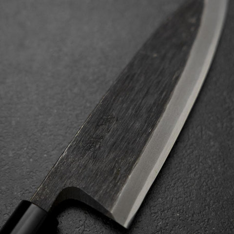 Deba Blue Steel #2 Kurouchi Magnolia Handle 150mm