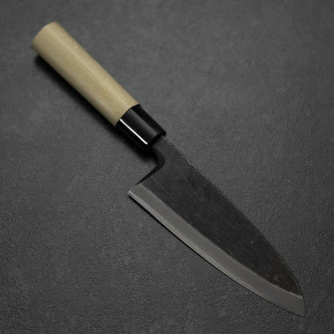 Deba Blue Steel #2 Kurouchi Magnolia Handle 150mm