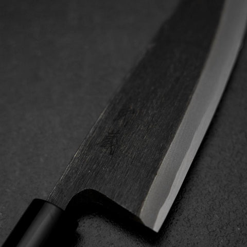 Deba Blue Steel #2 Kurouchi Magnolia Handle 165mm