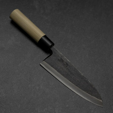 Deba Blue Steel #2 Kurouchi Magnolia Handle 165mm
