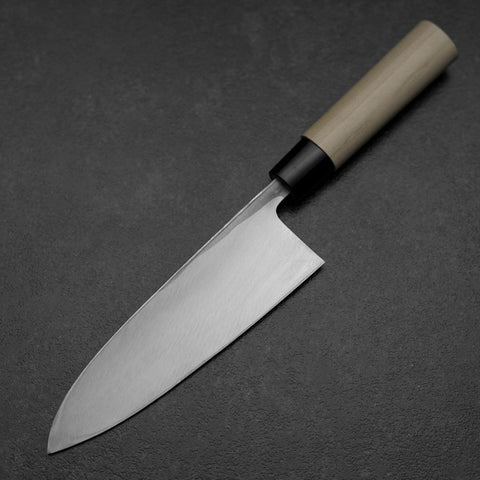 Deba Blue Steel #2 Kurouchi Magnolia Handle 180mm