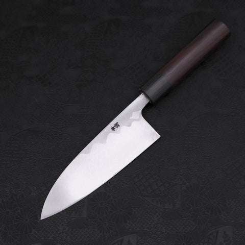 Deba Blue Steel #2 Damascus Shitan Handle 150mm