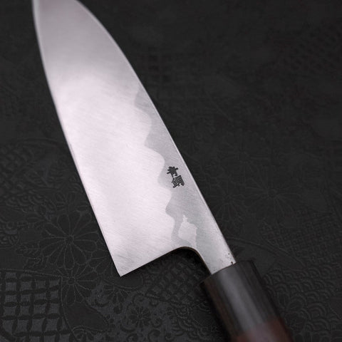 Deba Blue Steel #2 Damascus Shitan Handle 150mm