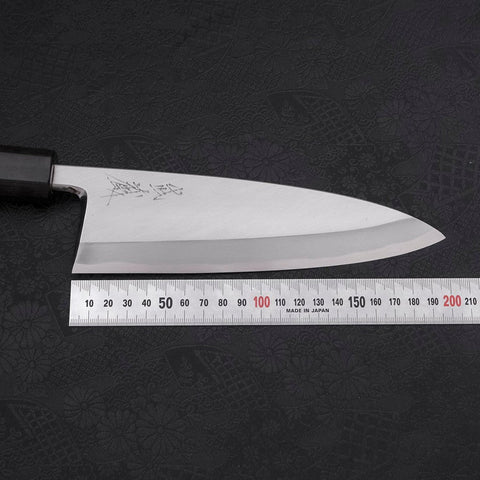 Deba Blue Steel #2 Kasumi Walnut Handle 195mm