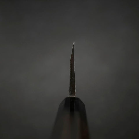 Deba Blue Steel #2 Suminagashi Buffalo Ebony Handle 180mm