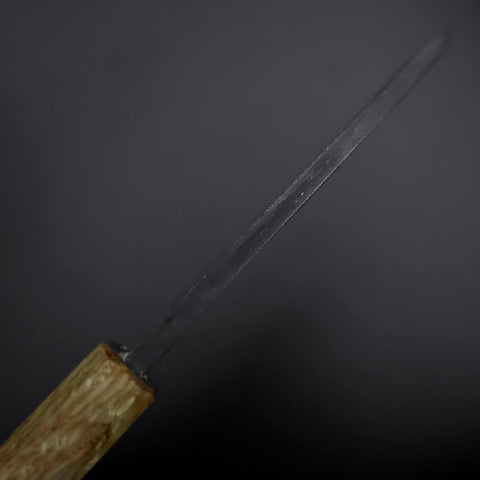 Deba Double Bevel White Steel #2 Kurouchi Oak Handle 105mm