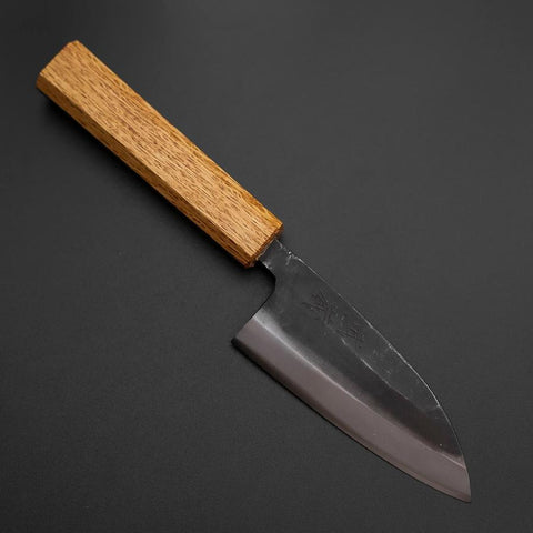 Deba Double Bevel White Steel #2 Kurouchi Oak Handle 105mm