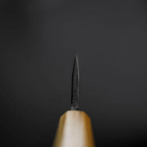Deba Double Bevel White Steel #2 Kurouchi Oak Handle 120mm