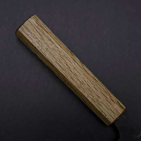 Deba Double Bevel White Steel #2 Kurouchi Oak Handle 130mm