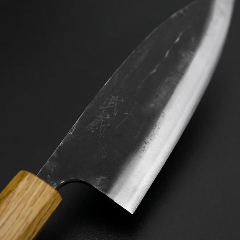 Deba Double Bevel White Steel #2 Kurouchi Oak Handle 150mm