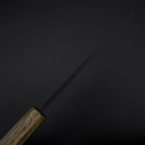 Deba Double Bevel White Steel #2 Kurouchi Oak Handle 150mm
