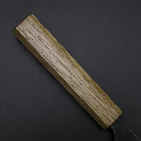 Deba Double Bevel White Steel #2 Kurouchi Oak Handle 150mm