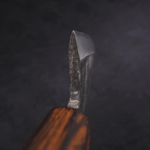 Deba Double Bevel White Steel #2 Kurouchi Sumi Urushi Handle 105mm