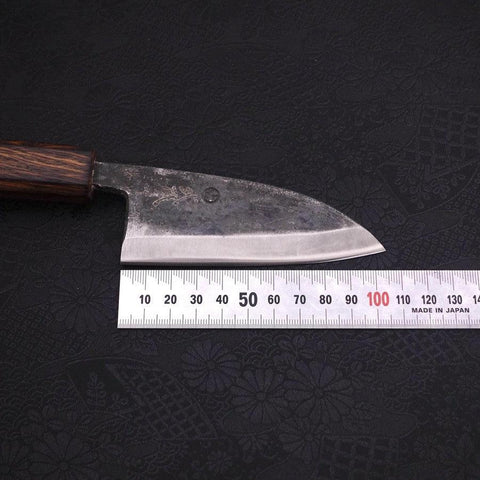 Deba Double Bevel White Steel #2 Kurouchi Sumi Urushi Handle 105mm