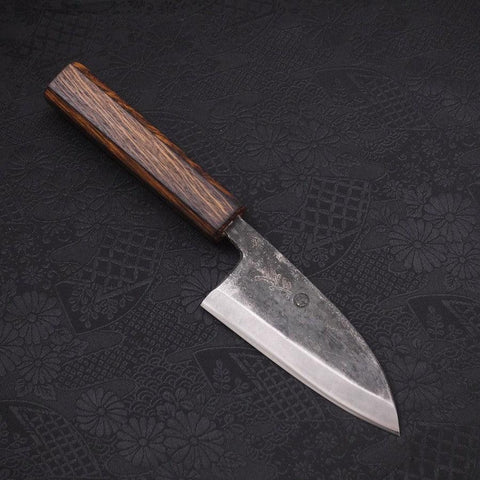 Deba Double Bevel White Steel #2 Kurouchi Sumi Urushi Handle 105mm
