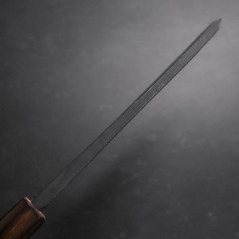 Deba Double Bevel White Steel #2 Kurouchi Sumi Urushi Handle 180mm