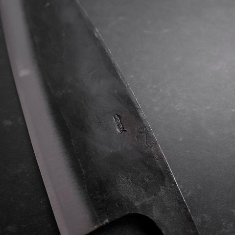 Deba Double Bevel White Steel #2 Kurouchi Oak Handle 180mm
