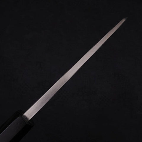 Deba Left Hand Silver Steel #3 Kasumi Buffalo Ebony Handle 165mm