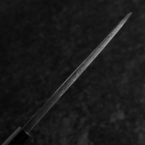 Deba Left Hand White Steel #2 Kurouchi Tsuchime Cherry Handle 165mm