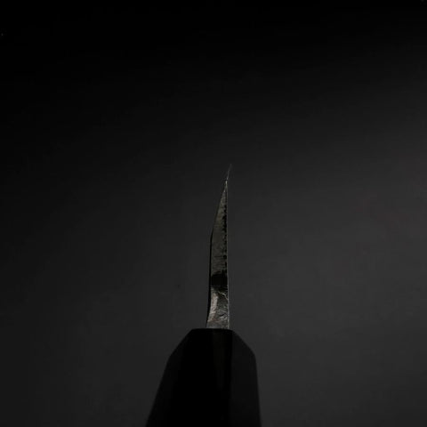 Deba Silver Steel #3 Kasumi Buffalo Ebony Handle 165mm