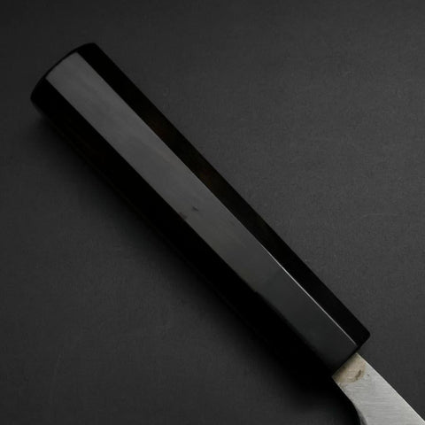 Deba Silver Steel #3 Kasumi Buffalo Ebony Handle 165mm