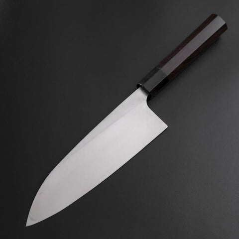 Deba Silver Steel #3 Kasumi Buffalo Ebony Handle 210mm