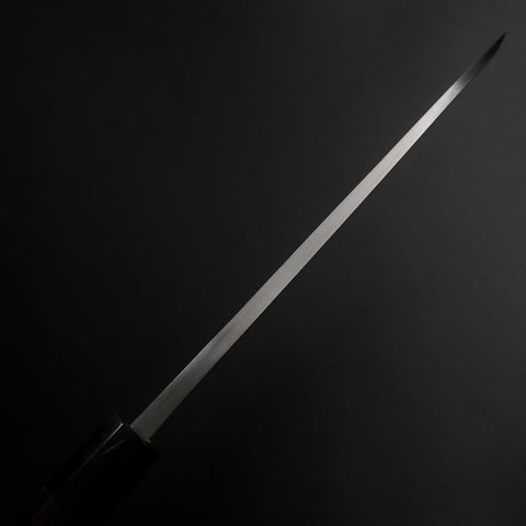 Deba Silver Steel #3 Kasumi Buffalo Ebony Handle 210mm