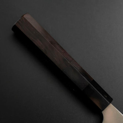 Deba Silver Steel #3 Kasumi Buffalo Ebony Handle 210mm