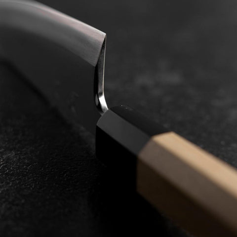 Deba Silver Steel #3 Kasumi Buffalo Magnolia Handle 120mm
