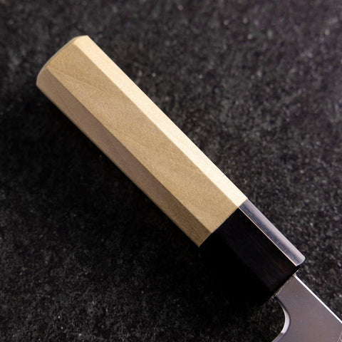 Deba Silver Steel #3 Kasumi Buffalo Magnolia Handle 120mm