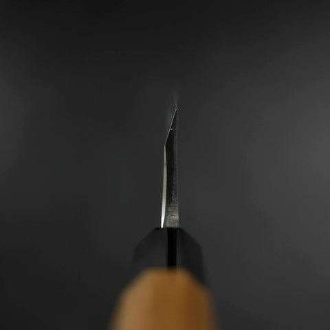 Deba Silver Steel #3 Kasumi Buffalo Teak Handle 180mm
