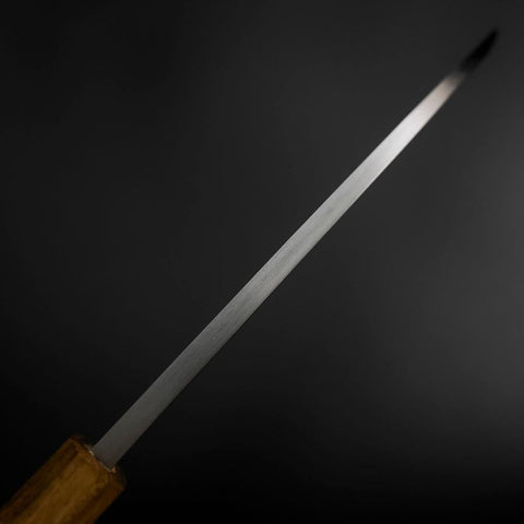 Deba Silver Steel #3 Kasumi Yaki Urushi Handle 165mm