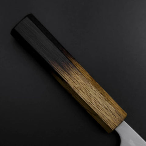 Deba Silver Steel #3 Kasumi Yaki Urushi Handle 165mm