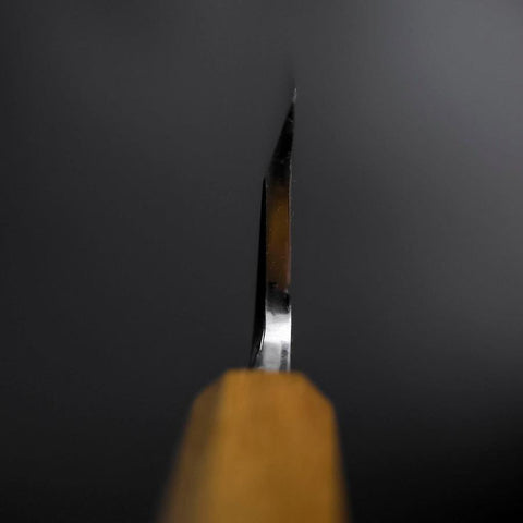 Deba Silver Steel #3 Kasumi Yaki Urushi Handle 180mm