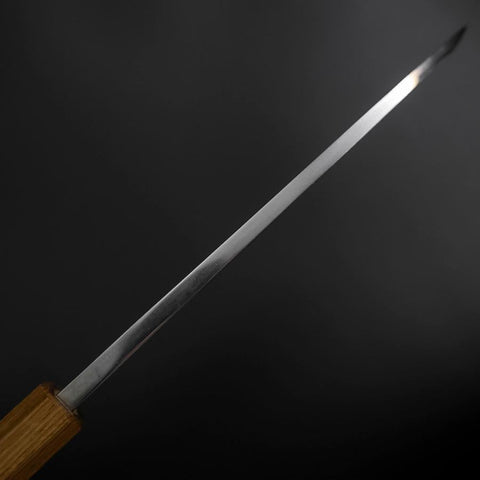 Deba Silver Steel #3 Kasumi Yaki Urushi Handle 180mm