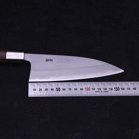 Deba Stainless Clad Blue Steel #2 Walnut Handle 165mm (6.5”)